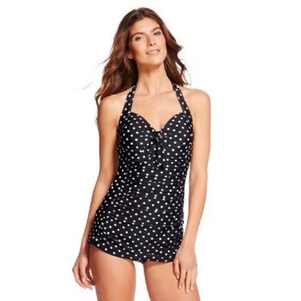 S*A*L*E* 💰WOMENS 50'S STYLE SWIMSUIT SIZE LARGE